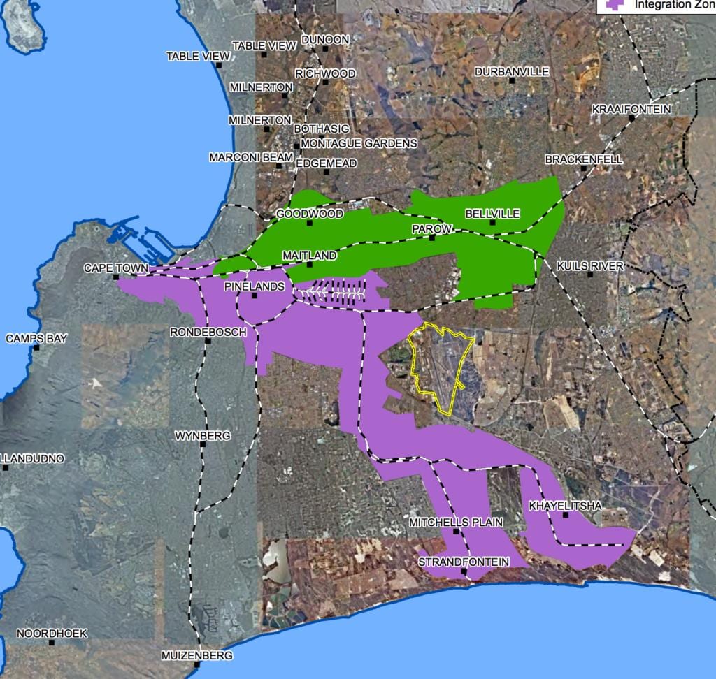 bản đồ của [Cape Town